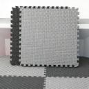 מזרון פאזל בעובי 2.5 ס"מ בצבע שחור אפור